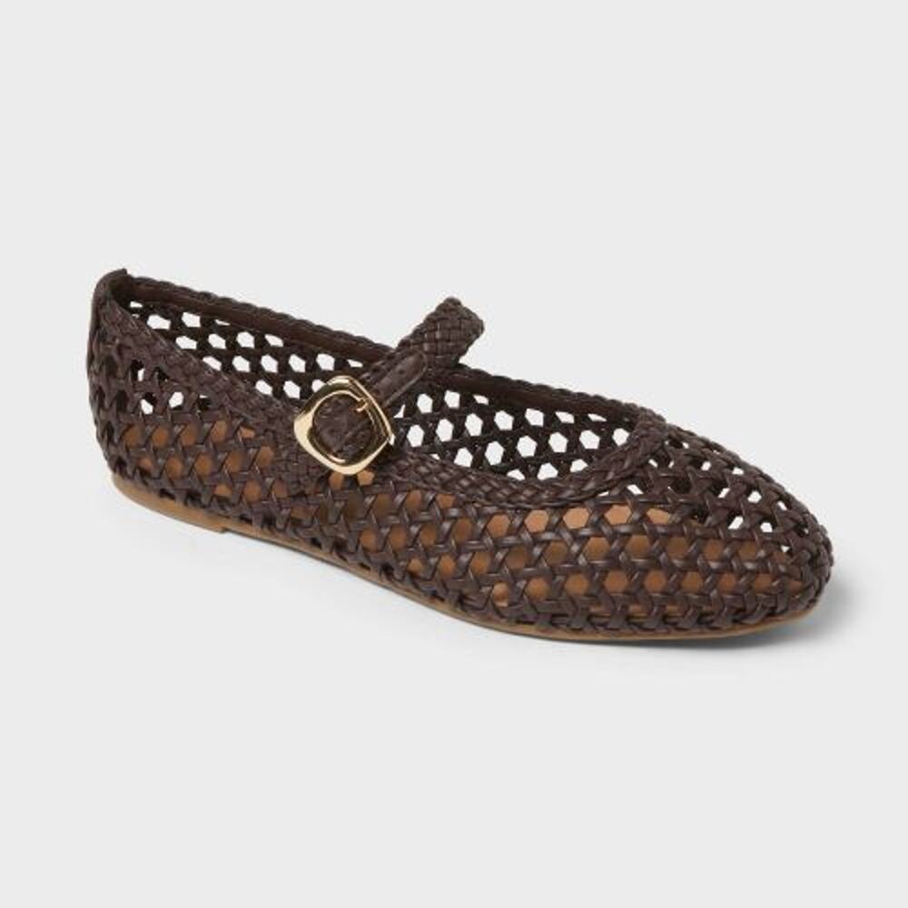 Women's Royce Mary Jane Shoes w/Memory Foam Insole - Universal Thread - Brown